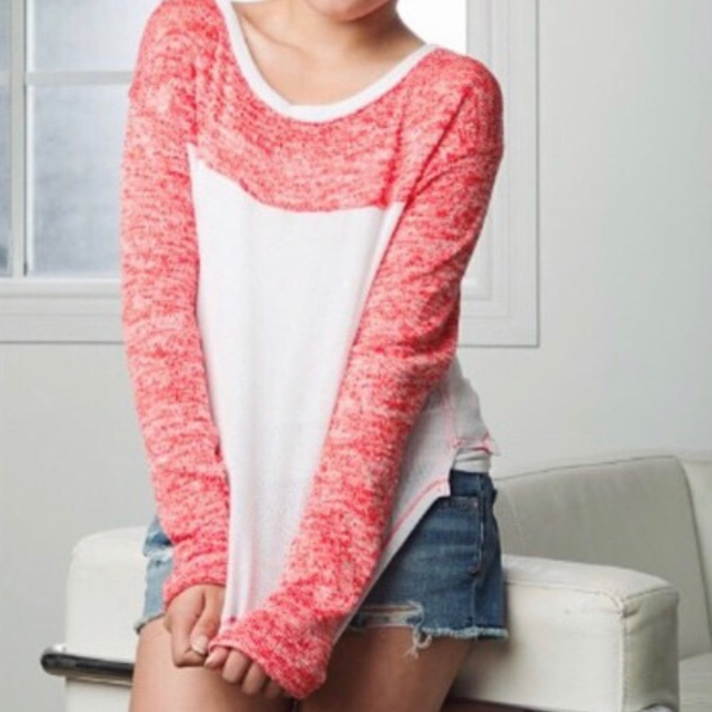 Colorblock Light Pullover Sweater